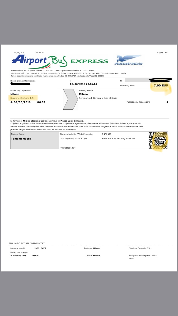 イタリア・ミラノ ベルガモ空港は普通に良かった!空港の中&空港への行き方 とろんトモ